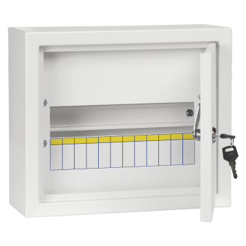 TITAN 3 Корпус метал. ЩРн-12 (265х310х120) IP31 белый IEK