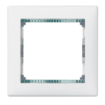 VALENA DIY Рамка 1-мест. бел. кр.