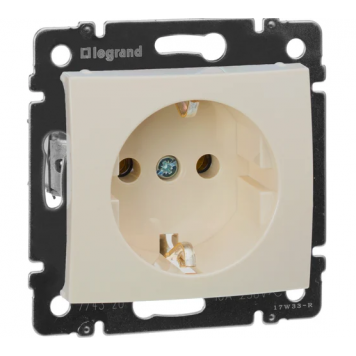 VALENA Роз. с з/к без з/ш 1уп (10шт арт. 774320) 16А сл. к.