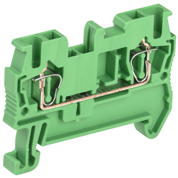 Клемма пружинная КПИ 2в-2,5 31А зеленый IEK