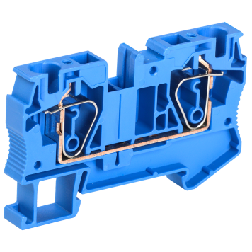 Клемма пружинная КПИ 2в-6 57А синий IEK