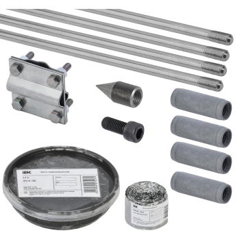 Комплект заземления 6/16 оцинкованная сталь IEK