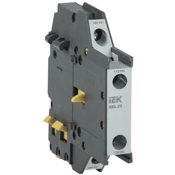 Контакт боковой дополнительный ПКБ-20 2NO IEK