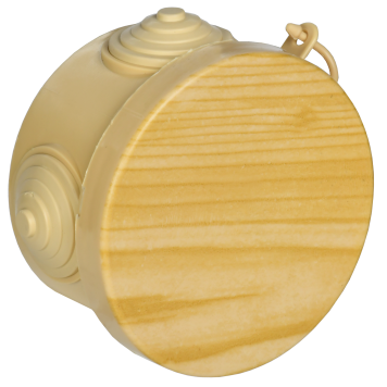 Коробка расп. КМ для о/п D=65х40мм IP54 4 вв. сосна IEK