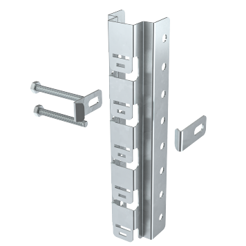 Крепление к сетке безвинтовое для 1-консоли IEK