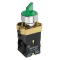Переключатель LAY5-BK2365 2 положения зелёный NO+NC IEK