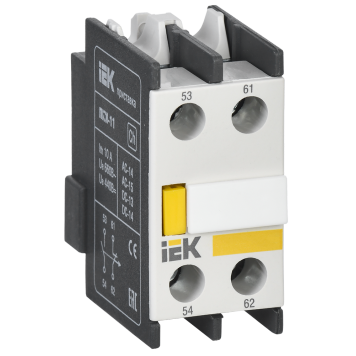 Приставка ПКИ-11 дополнительные контакты 1NO+1NC IEK