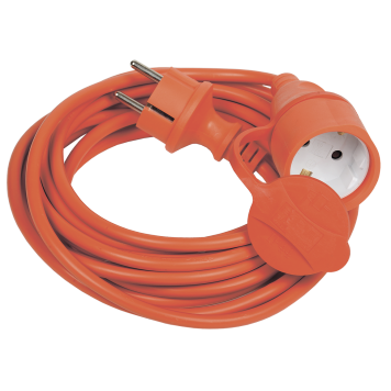 Шнур УШ-01РВ оранж. 2P+PE/5м 3х1,0мм2 IP44 IEK