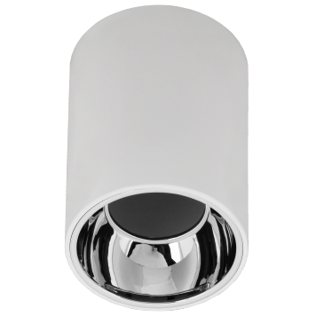 Светильник 4111 накл. потолочн. GU10 белый/хром пласт. IEK