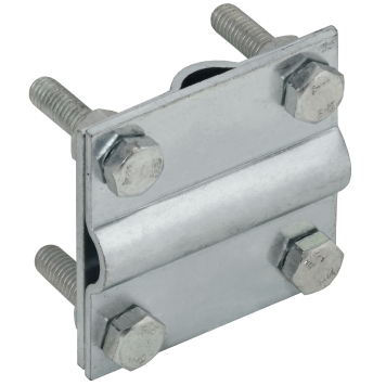 Заж. крес. пол./пр.-пол./пр. 30/8мм оц. сталь IEK