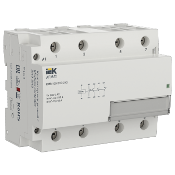 ARMAT Контактор модульный KMR 100А 230В AC 2НО 2НЗ IEK