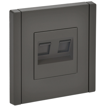 FORTE&PIANO Роз. комп. 2-ая RJ45 кат.5E FP333 сер. IEK