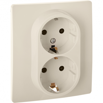 INSPIRIA Роз. 2-я с з/к/ш 16А в сб. слон. к.