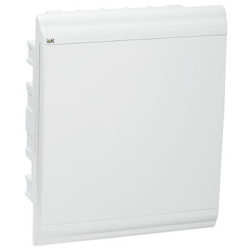 PRIME Корпус пластиковый ЩРВ-П-24 белый/белая дверь IP41 IEK