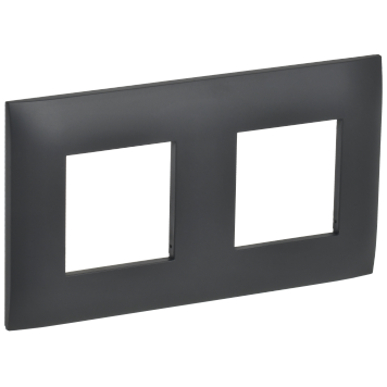 SKANDY Рамка 2-мест. SK-F02T титан IEK