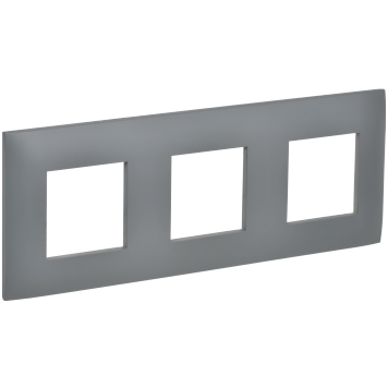 SKANDY Рамка 3-мест. SK-F03Gr сер. IEK