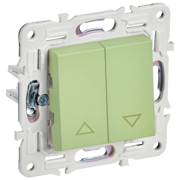 SKANDY Выключ. жалюзи 10А SK-V12M мятн. IEK