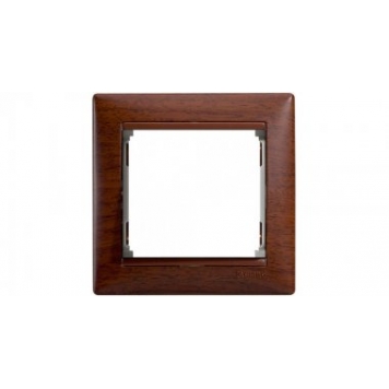 VALENA DIY Рамка 1-мест. дер. тон.