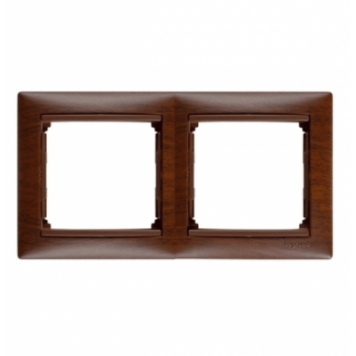 VALENA DIY Рамка 2-мест. дер. тон.