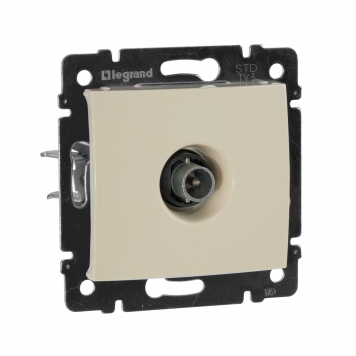 VALENA Розетка TV проходная сл. к.