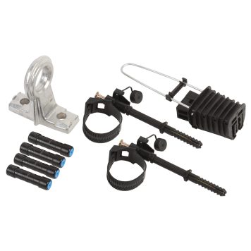 Комплект крепления к зданию КЗ-8 IEK