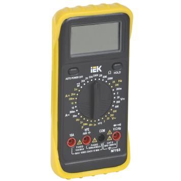 Мультиметр цифровой Professional MY63 IEK
