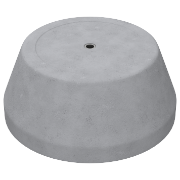 Основание бетонное для молниеприёмника малое IEK