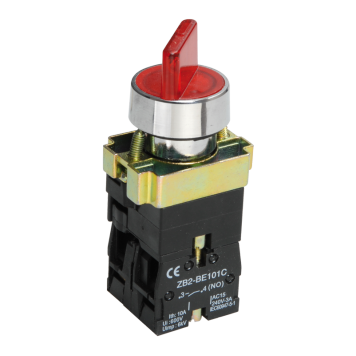 Переключатель LAY5-BK2465 2 положения красный NO+NC IEK