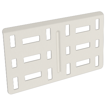 Пластина соединительная 100мм RAL 9016 IEK