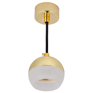 Светильник 4012 подвесной GX53 золото IEK