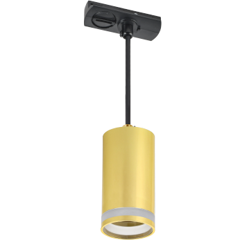 Светильник 4117 декор. трековый подвесной GU10 золото IEK