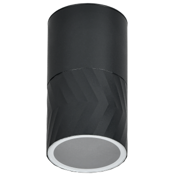 Светильник уличный 5110 потолочный GU10 IP65 черный IEK