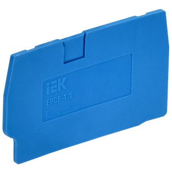 ARMAFIX Заглушка для колодки клеммной CP 1,5мм2 синяя IEK