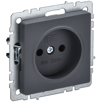 BRITE Роз. без з/к/ш 10А РС10-1-0-БрГ граф. IEK