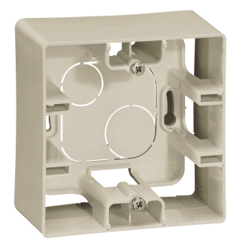 ETIKA Коробка для накл. монтажа 1-мест. сл. кость