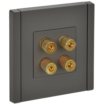 FORTE&PIANO Аудиорозетка 4-мест. FP339 сер. IEK