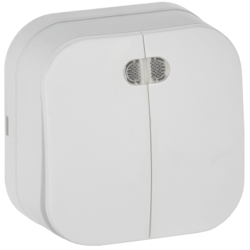 GLORY Выключ. 2-кл. с инд. о/у 10А ВС20-2-1-ХБм бел. м. IEK