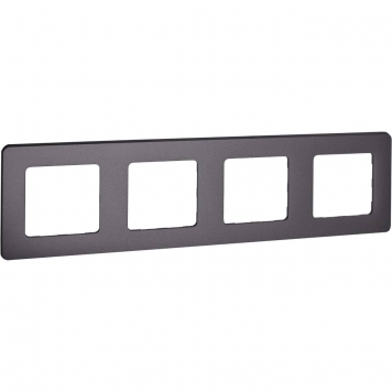 INSPIRIA Рамка 4-мест. дымч.