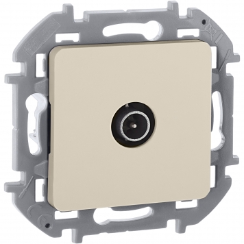 INSPIRIA Розетка TV проходная слон. к.