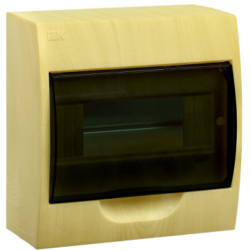 KREPTA 3 Корпус пластиковый ЩРН-П-8 IP41 сосна IEK