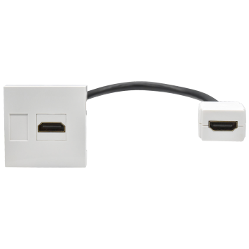 PRIMER РКМ-20-10-П Розетка HDMI M/M (2 мод.) бел. IEK