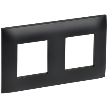 SKANDY Рамка 2-мест. SK-F02Bl черн. IEK