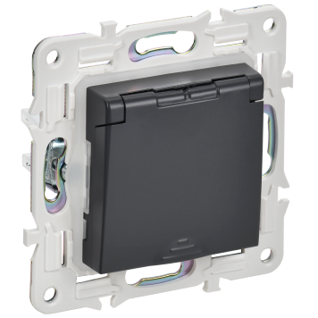 SKANDY Роз. з/к/ш кр. 16А IP44 SK-R11T титан IEK