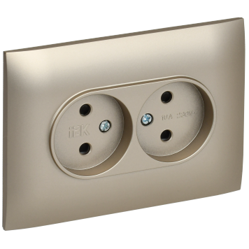 SKANDY Роз. 2-я без з/к с з/ш 10А сб. SK-R09Sh шамп. IEK