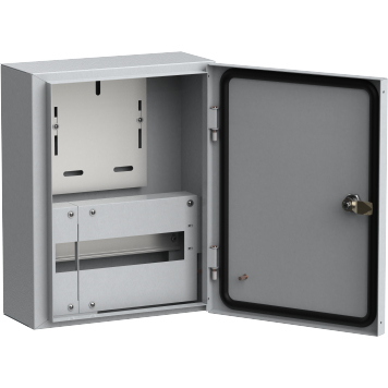 TITAN Корпус мет. ЩУРн-1/12 (395х310х145) IP54 без окна IEK