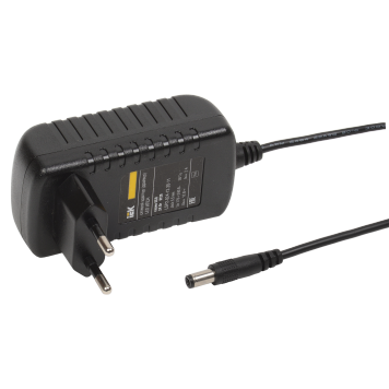 Драйвер LED ИПСН 24Вт 12 В адаптер -JacK 5,5 мм IP20 IEK-eco