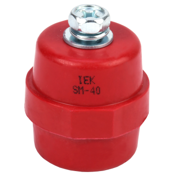 Изолятор SM40 (М8) силовой с болтом IEK