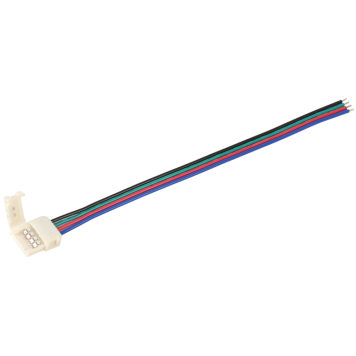 Коннектор 3шт RGB 10мм (15см-разъем) IEK