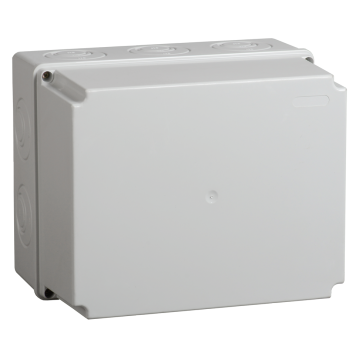 Коробка расп. КМ41273 о/п 240х195х165мм IP44 серая IEK