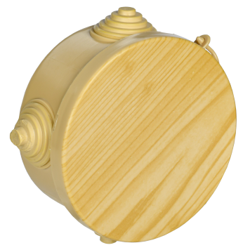 Коробка расп. КМ для о/п D=85х40мм IP54 4 вв. сосна IEK